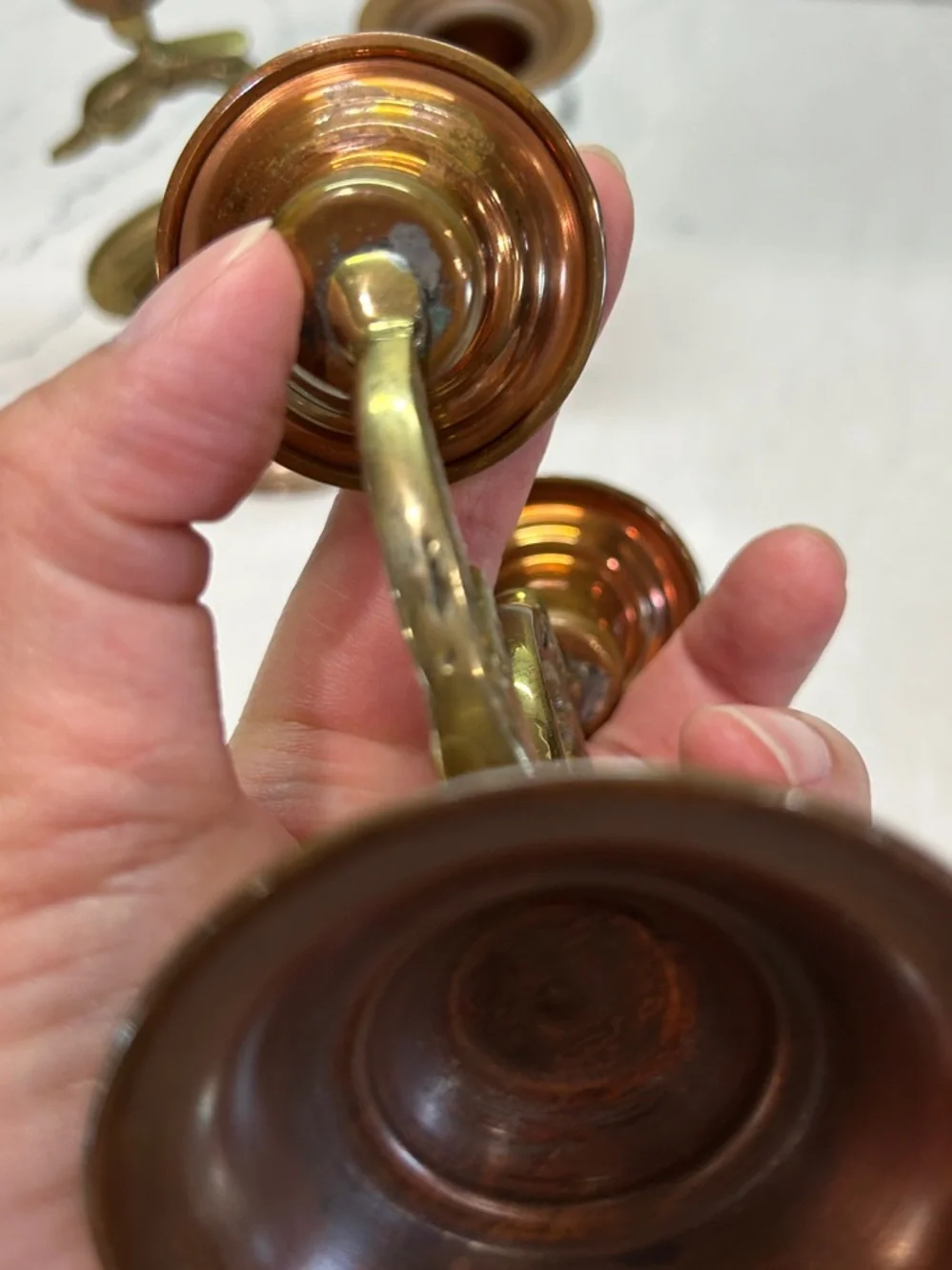 N/A elegant brass